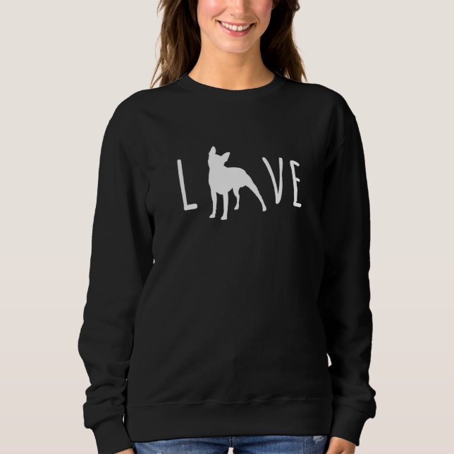 Boston Terrier Dog Bostie  Mom Dad Pet Cute  Puppy Sweatshirt (Vorderseite)