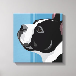 Boston Terrier Dog Canvas Prints Leinwanddruck
