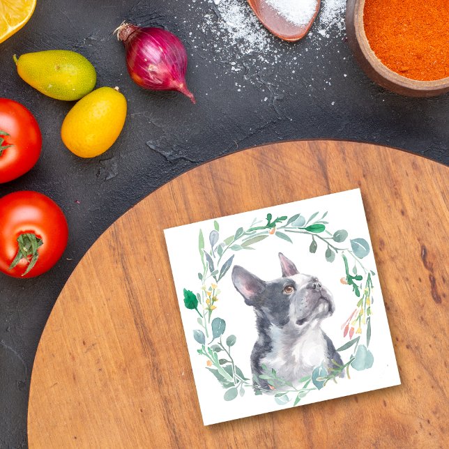 Boston Terrier Dog Keramik Tile Fliese (Von Creator hochgeladen)