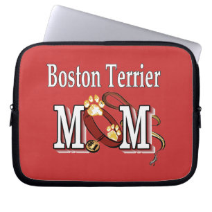 Boston Terrier Dog MAMA Laptopschutzhülle