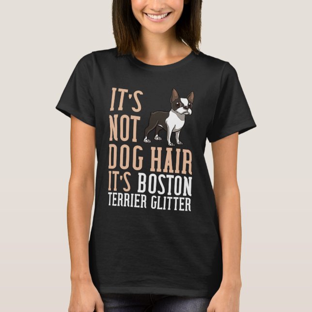 Boston Terrier Dog Puppies Owner Lover 1 T-Shirt (Vorderseite)