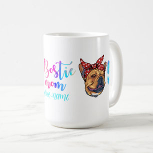 Boston Terrier Dog Tasse Muttertag Bosti Mama