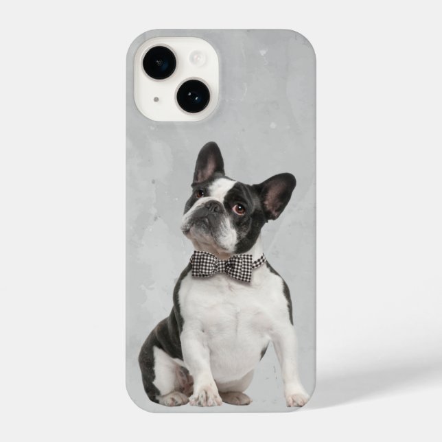 Boston Terrier Dog Tier Tierart iPhone Hülle (Rückseite)