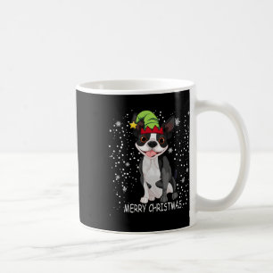 Boston Terrier Dog Tree Christmas Sweater Xmas Dog Kaffeetasse
