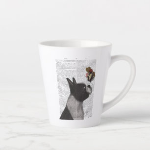 Boston Terrier Eiscreme Milchtasse