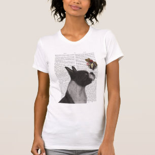 Boston Terrier Eiscreme T-Shirt