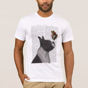 Boston Terrier Eiscreme T-Shirt
