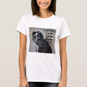 Boston Terrier:  Fender-Häschen T-Shirt