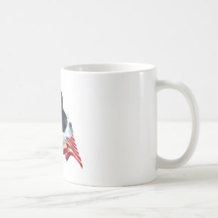 Boston Terrier Flag Tasse