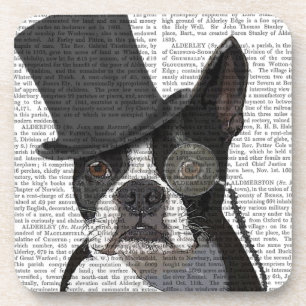 Boston Terrier, Formal Hound und Hat Getränkeuntersetzer