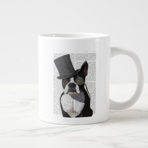 Boston Terrier, Formal Hound und Hat Jumbo-Tasse