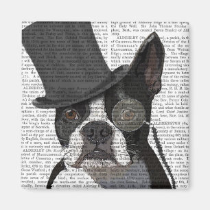 Boston Terrier, Formal Hound und Hat Magnet