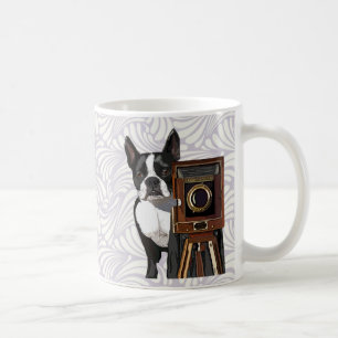 Boston Terrier Fotograf 2 Tasse