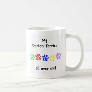 Boston Terrier geht durch mich Kaffeetasse