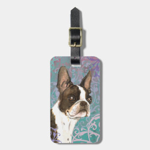 Boston Terrier Gepäckanhänger