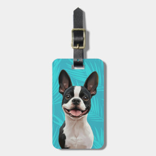 Boston Terrier-Gepäckanhänger Gepäckanhänger
