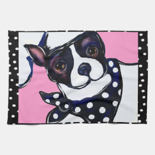 Boston Terrier Geschirrtuch