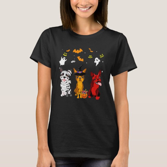 Boston Terrier Hund T-Shirt (Vorderseite)
