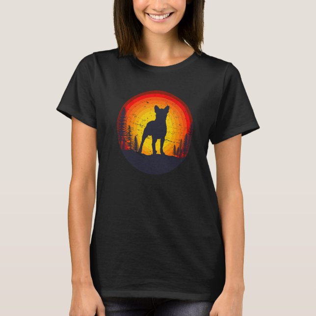 Boston Terrier Hunderasse  116 T-Shirt (Vorderseite)