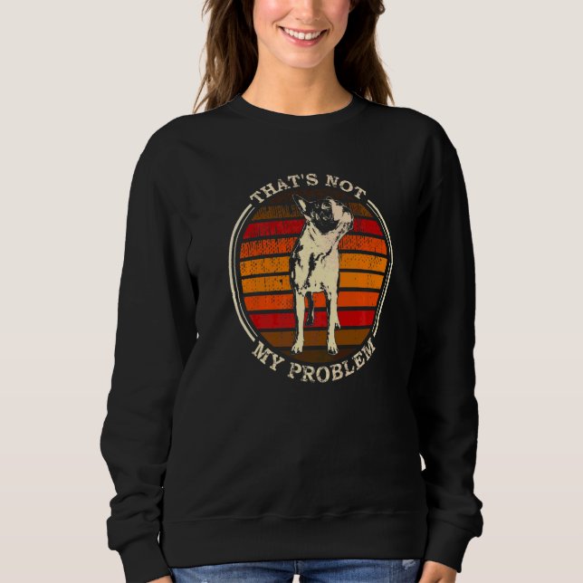 Boston Terrier Hunderasse  81 Sweatshirt (Vorderseite)
