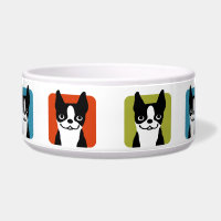 Boston-Terrier-Hundeschüssel