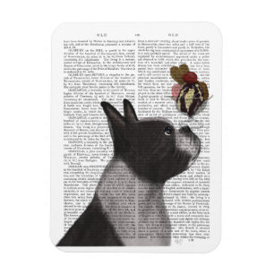 Boston Terrier Ice Cream Magnet