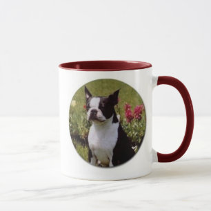 Boston-Terrier in der Garten-Tasse Tasse