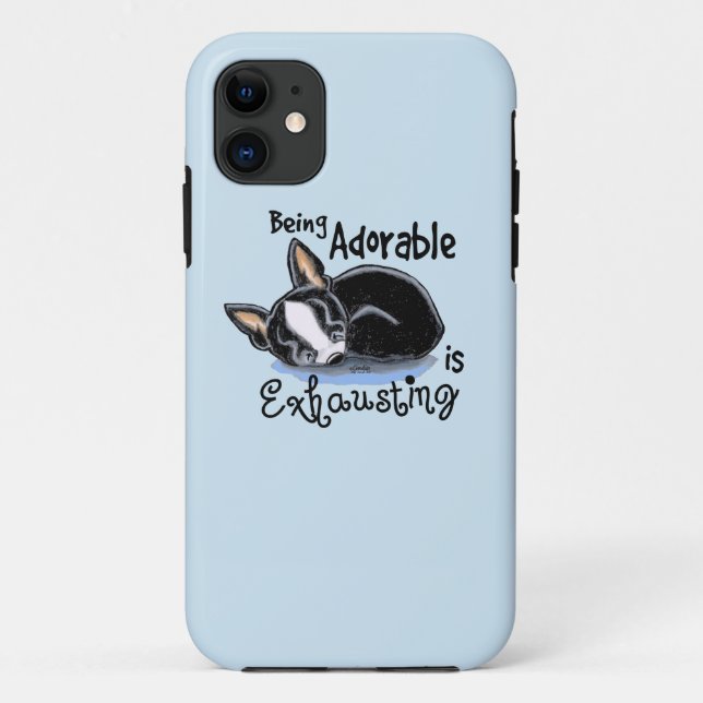 Boston Terrier ist bezaubernd Case-Mate iPhone Hülle (Rückseite)