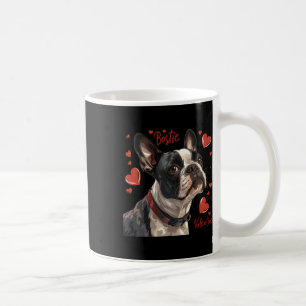 Boston Terrier ist mein Valentinstag Süßer Besitze Kaffeetasse