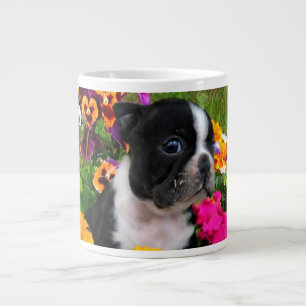 Boston-Terrier Jumbo-Tasse
