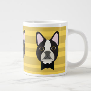 Boston Terrier Jumbo-Tasse