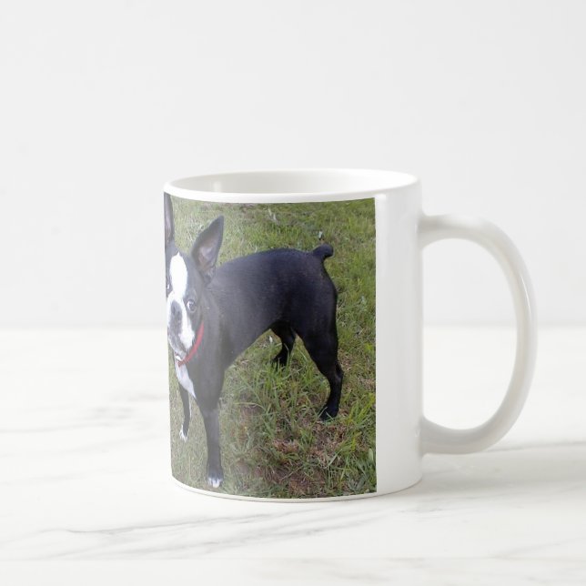 BOSTON-TERRIER-KAFFEE-TASSE KAFFEETASSE (Rechts)