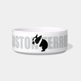 Boston Terrier Keramik Pet Bowl Napf