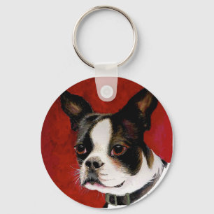 Boston Terrier Key Chain Schlüsselanhänger