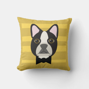 Boston Terrier Kissen