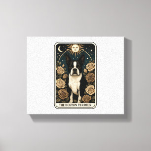 Boston-Terrier Leinwanddruck