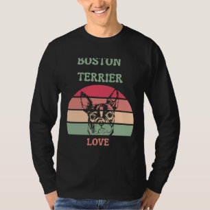Boston Terrier Liebe 160 T-Shirt