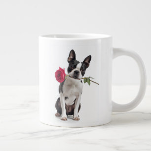 Boston-Terrier-Liebe Jumbo-Tasse