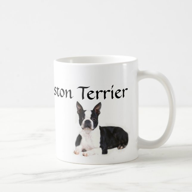 Boston-Terrier-Liebe-Tasse Tasse (Rechts)