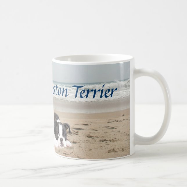 Boston-Terrier-Liebe-TasseSandcastles Kaffeetasse (Rechts)