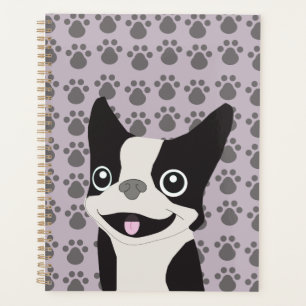 Boston Terrier, Lila Flieder Planer