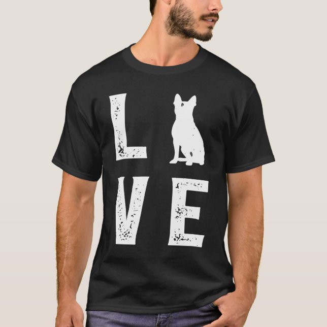 Boston Terrier Love  1 T-Shirt (Vorderseite)