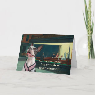 Boston Terrier Lustig Karte