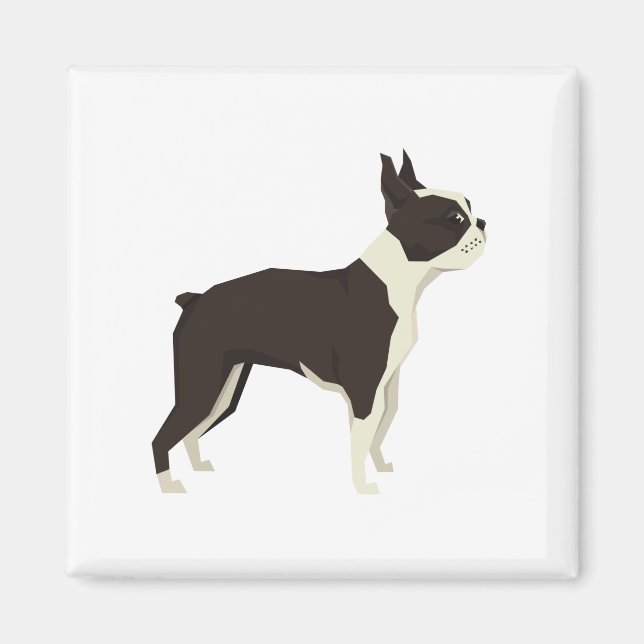 Boston Terrier Magnet (Vorne)