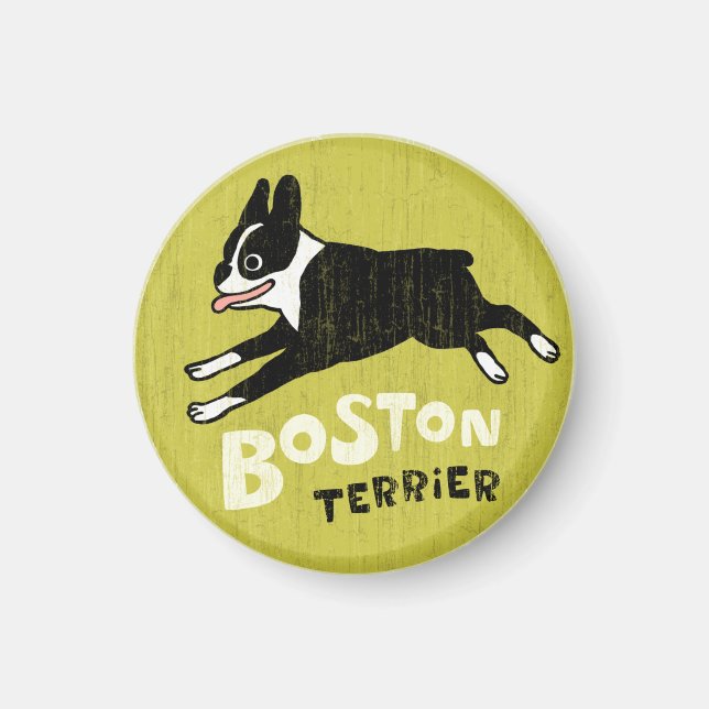 Boston Terrier Magnet (Vorne)