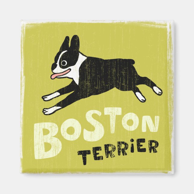 Boston Terrier Magnet (Vorne)