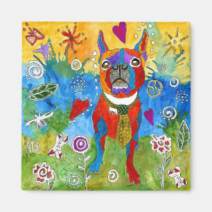 Boston Terrier Magnet 2
