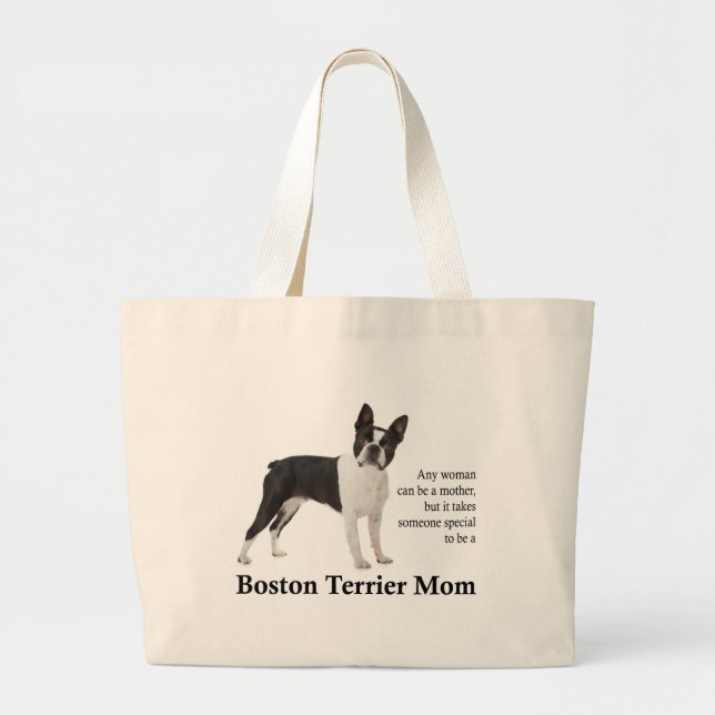 Boston Terrier Mama Tasche (Vorne)