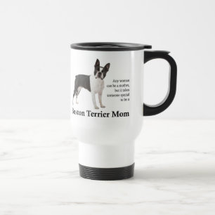 Boston Terrier Mama Travel Mug Reisebecher