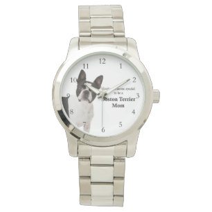 Boston Terrier Mama Watch Armbanduhr